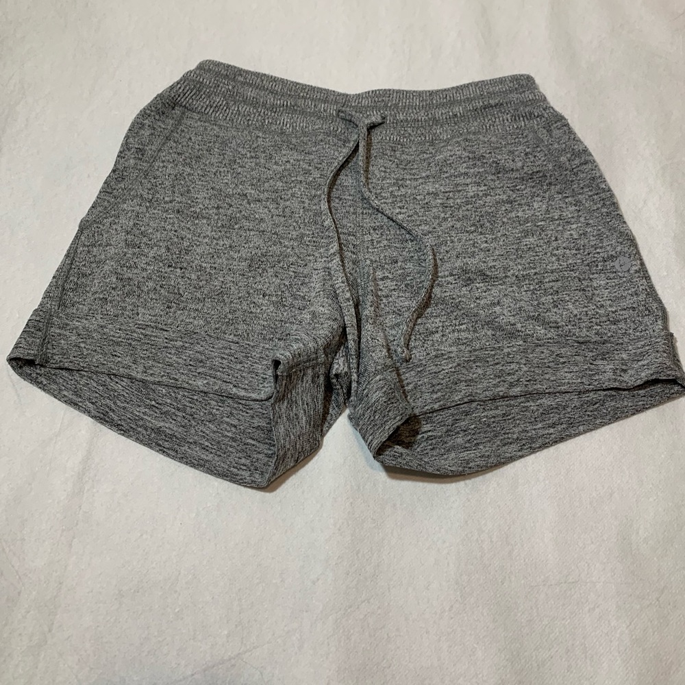 Grey active life warmup shorts
